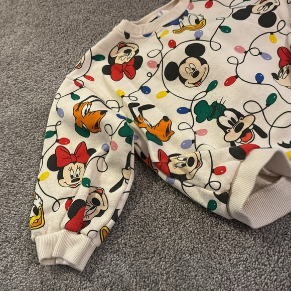 Zara Disney Christmas Lights Sweater - Picture 3 of 6